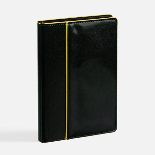 Ежедневник Alanis, недатированный, черный с желтым Ежедневник Alanis, недатированный, черный с желтым