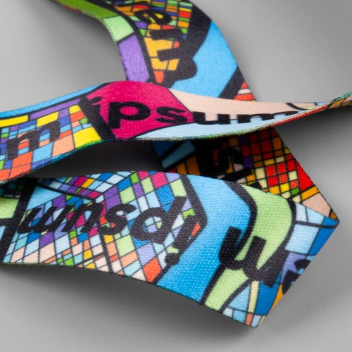 Лента для бейджа с ретрактором TapePrint на заказ Лента для бейджа с ретрактором TapePrint на заказ