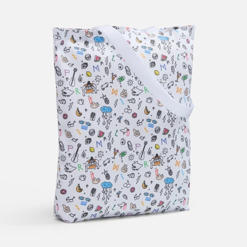 Сумка для покупок Bolsana с донной складкой с печатью на заказ Сумка для покупок Bolsana с донной складкой с печатью на заказ