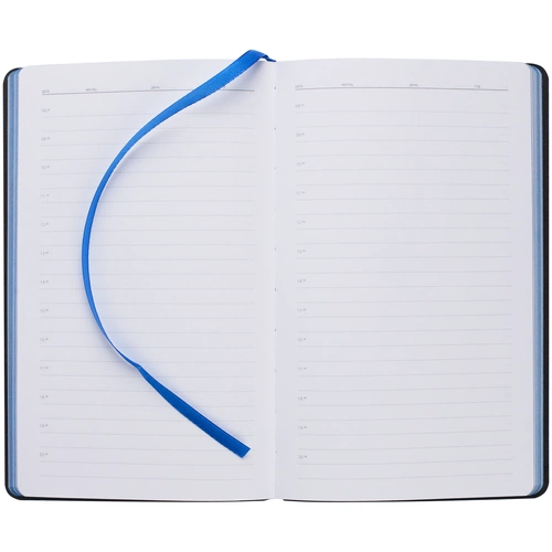 Ежедневник Nice Twice, недатированный, черный с синим Ежедневник Nice Twice, недатированный, черный с синим