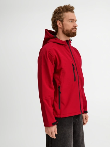 Куртка мужская с капюшоном Replay Men 340, красная Куртка мужская с капюшоном Replay Men 340, красная