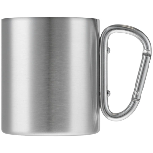 Кружка Trek, с серебристой ручкой-карабином Кружка Trek, с серебристой ручкой-карабином