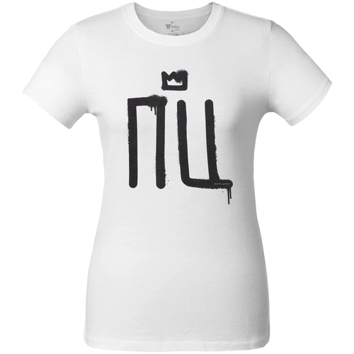 Футболка женская «Просто царица», белая Футболка женская «Просто царица», белая