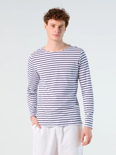 Футболка мужская Marine Men, белая с красным Футболка мужская Marine Men, белая с красным