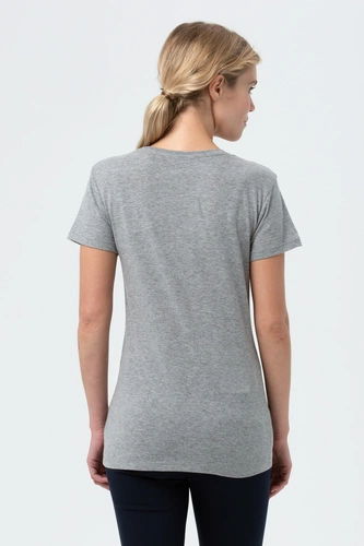 Футболка женская Metropolitan, серый меланж Футболка женская Metropolitan, серый меланж