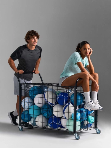 Футболка спортивная унисекс Vortex, ярко-бирюзовая Футболка спортивная унисекс Vortex, ярко-бирюзовая