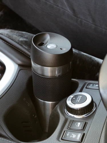 Термостакан Solingen Grip, серо-стальной Термостакан Solingen Grip, серо-стальной