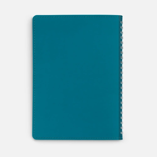 Ежедневник Spring Shall, недатированный, бирюзовый Ежедневник Spring Shall, недатированный, бирюзовый