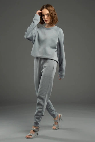 Свитшот унисекс S1, серый Свитшот унисекс S1, серый