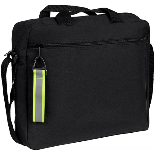 Светоотражающий брелок Flashline, серый с зеленым Светоотражающий брелок Flashline, серый с зеленым