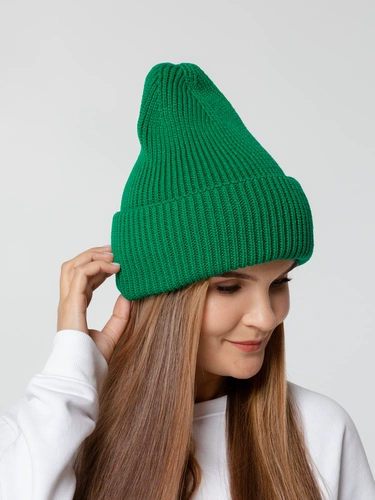 Шапка Flette, зеленая Шапка Flette, зеленая