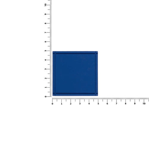Лейбл из ПВХ Dzeta, L, синий Лейбл из ПВХ Dzeta, L, синий