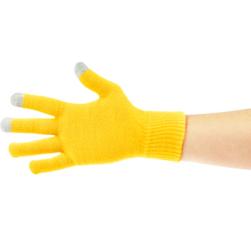 Перчатки сенсорные Urban Flow, желтые Перчатки сенсорные Urban Flow, желтые