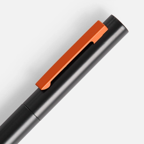 Ручка шариковая Inkolor, черная с оранжевым Ручка шариковая Inkolor, черная с оранжевым