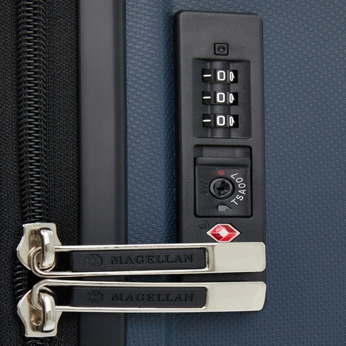 Чемодан Santiago M, темно-синий Чемодан Santiago M, темно-синий