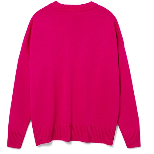 Джемпер оверсайз унисекс Stated в сумке, розовый Джемпер оверсайз унисекс Stated в сумке, розовый