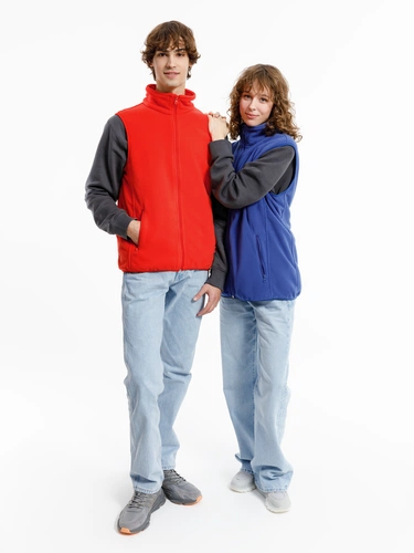 Жилет флисовый унисекс Nesse, синий Жилет флисовый унисекс Nesse, синий