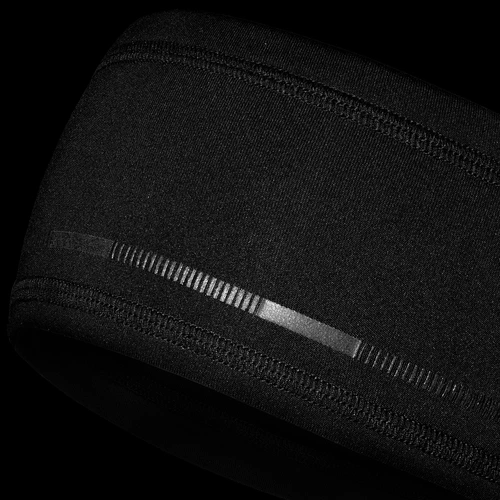 Спортивная повязка утепленная Jogge, черная Спортивная повязка утепленная Jogge, черная