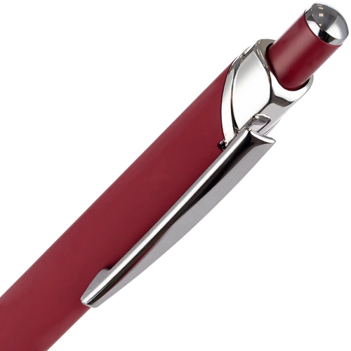 Ручка шариковая Chromos Soft Touch, красная Ручка шариковая Chromos Soft Touch, красная