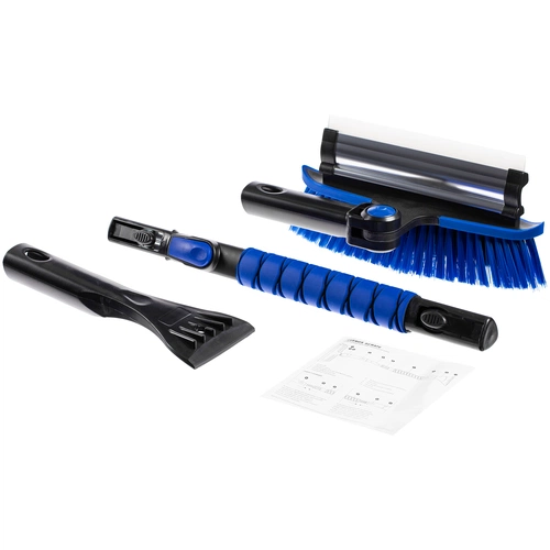 Автомобильная мультифункциональная щетка Severus Scrape, синяя Автомобильная мультифункциональная щетка Severus Scrape, синяя