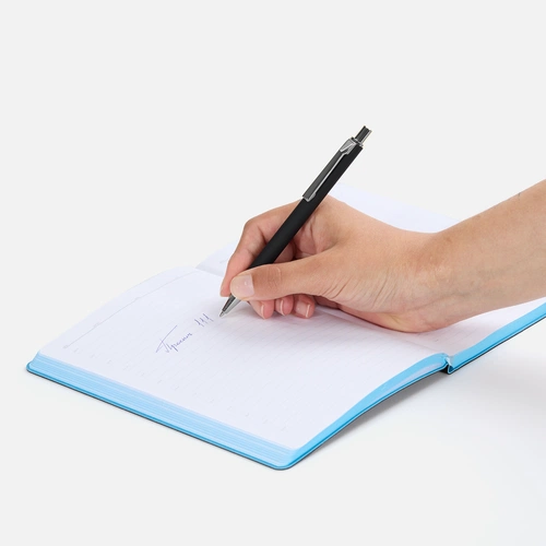 Ручка шариковая Lobby Soft Touch Chrome, черная Ручка шариковая Lobby Soft Touch Chrome, черная