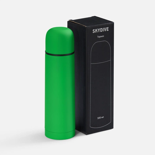 Термос Skydive, ver.2, зеленый Термос Skydive, ver.2, зеленый