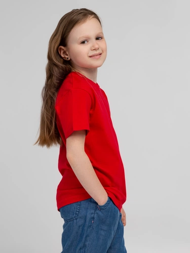 Футболка детская Regent Kids 150, красная Футболка детская Regent Kids 150, красная