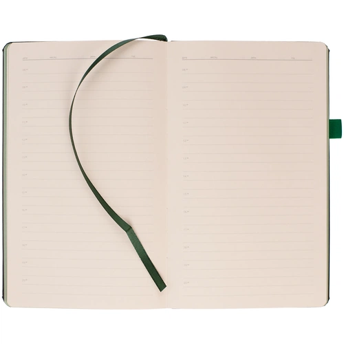 Ежедневник Ton Black, недатированный, черный с зеленым Ежедневник Ton Black, недатированный, черный с зеленым