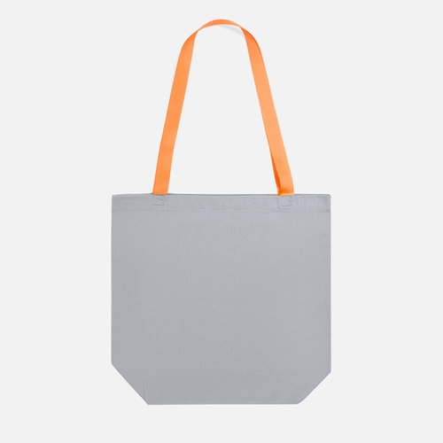 Шопер B5, серый с оранжевыми ручками Шопер B5, серый с оранжевыми ручками