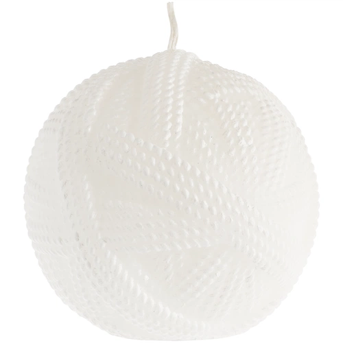Свеча Kniteam, клубок, белый Свеча Kniteam, клубок, белый