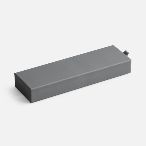 Ручка шариковая Ringa в футляре, серая Ручка шариковая Ringa в футляре, серая