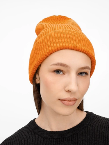 Шапка Nobilis Mono, оранжевая (абрикос) Шапка Nobilis Mono, оранжевая (абрикос)