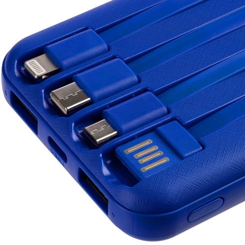 Внешний аккумулятор Omni Qi 10000 мАч, синий Внешний аккумулятор Omni Qi 10000 мАч, синий