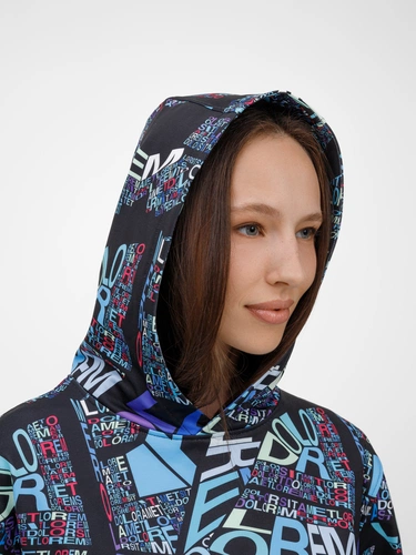 Худи унисекс Morfiss с полной запечаткой на заказ Худи унисекс Morfiss с полной запечаткой на заказ