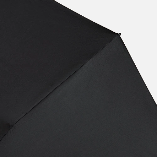Зонт складной Skymate с УФ-защитой и ручкой-карабином, черный Зонт складной Skymate с УФ-защитой и ручкой-карабином, черный