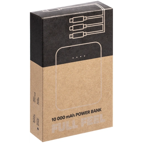 Внешний аккумулятор Uniscend Full Feel Type-C, 10000 мАч, черный Внешний аккумулятор Uniscend Full Feel Type-C, 10000 мАч, черный