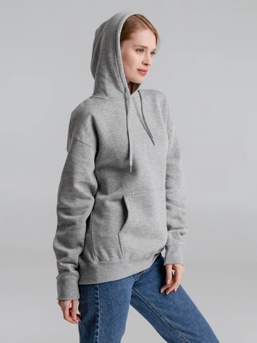 Толстовка с капюшоном Slam 320, серый меланж Толстовка с капюшоном Slam 320, серый меланж