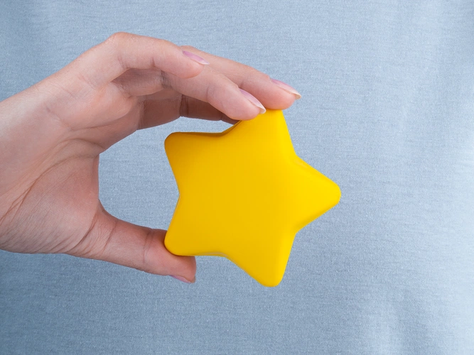 Антистресс «Звезда», желтый Антистресс «Звезда», желтый