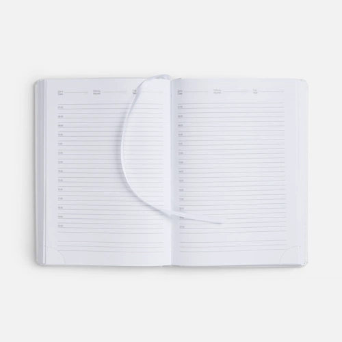 Ежедневник Nebraska, недатированный, белый Ежедневник Nebraska, недатированный, белый