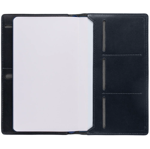 Еженедельник-портфолио Remini, недатированный, темно-синий Еженедельник-портфолио Remini, недатированный, темно-синий