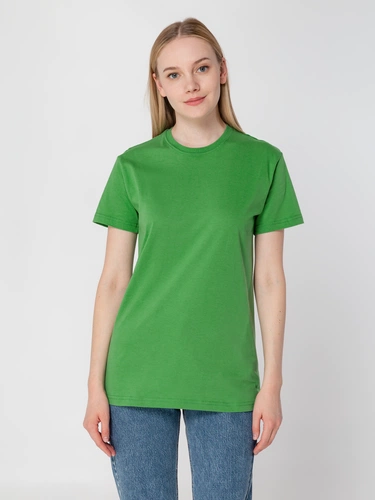 Футболка унисекс T-Bolka 160, ярко-зеленая Футболка унисекс T-Bolka 160, ярко-зеленая