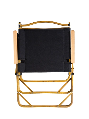 Стул MW02 складной, черный, светлое дерево Стул MW02 складной, черный, светлое дерево