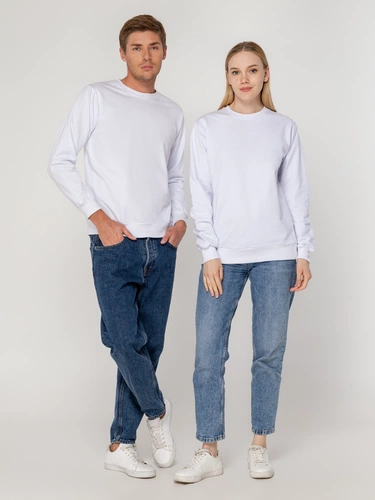 Толстовка Unit Toima, белая Толстовка Unit Toima, белая