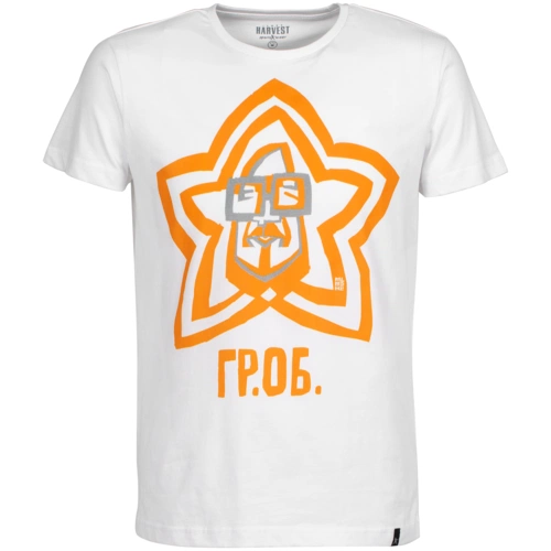 Футболка «Меламед. Егор Летов», белая Футболка «Меламед. Егор Летов», белая