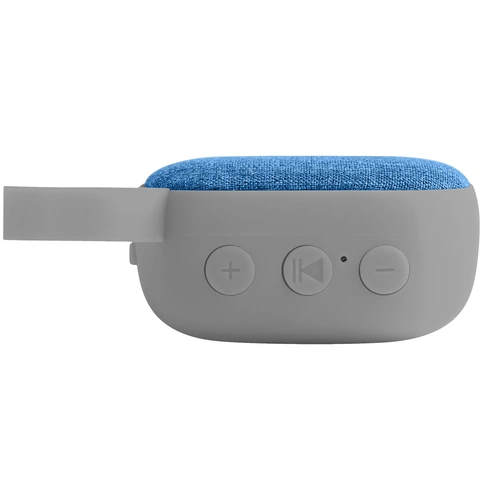 Беспроводная колонка Chubby, серая с голубым Беспроводная колонка Chubby, серая с голубым