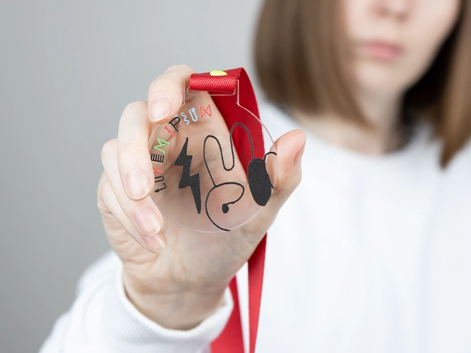 Медаль Perfect Day с нанесением и кастомизацией Медаль Perfect Day с нанесением и кастомизацией