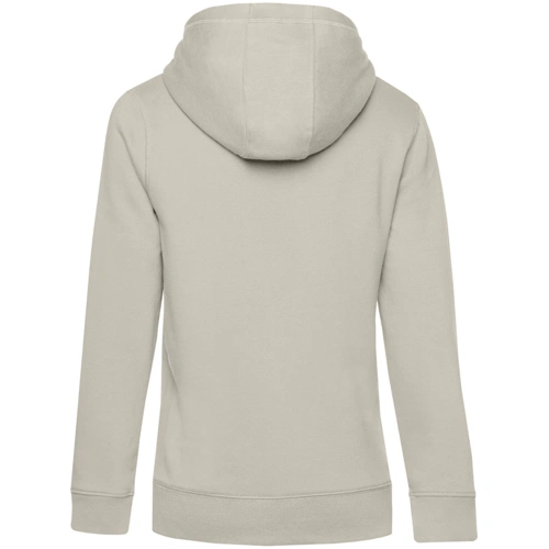 Толстовка с капюшоном женская Queen, дымчато-серая Толстовка с капюшоном женская Queen, дымчато-серая