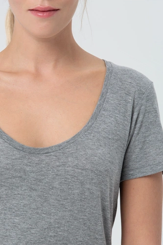 Футболка женская Metropolitan, серый меланж Футболка женская Metropolitan, серый меланж