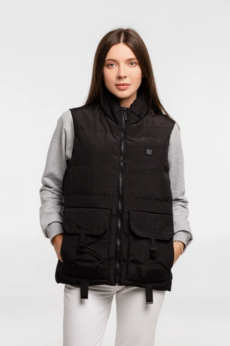 Жилет с подогревом Thermalli Zermatt, черный Жилет с подогревом Thermalli Zermatt, черный