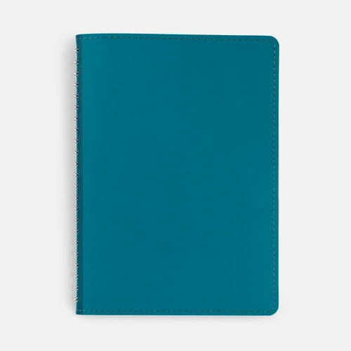 Ежедневник Spring Shall, недатированный, бирюзовый Ежедневник Spring Shall, недатированный, бирюзовый